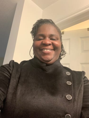 Patricia T. review of Black Long Wool Coat, Winter Wool Coat women C3706 image 1 out of 3