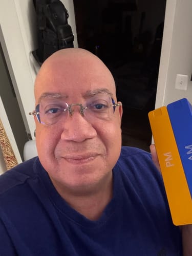 Customer photo review of Weekly AM-PM Vitamin Case 2.0