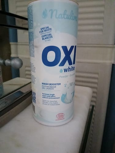 Customer photo review of Oxi White - Polvo Blanqueador