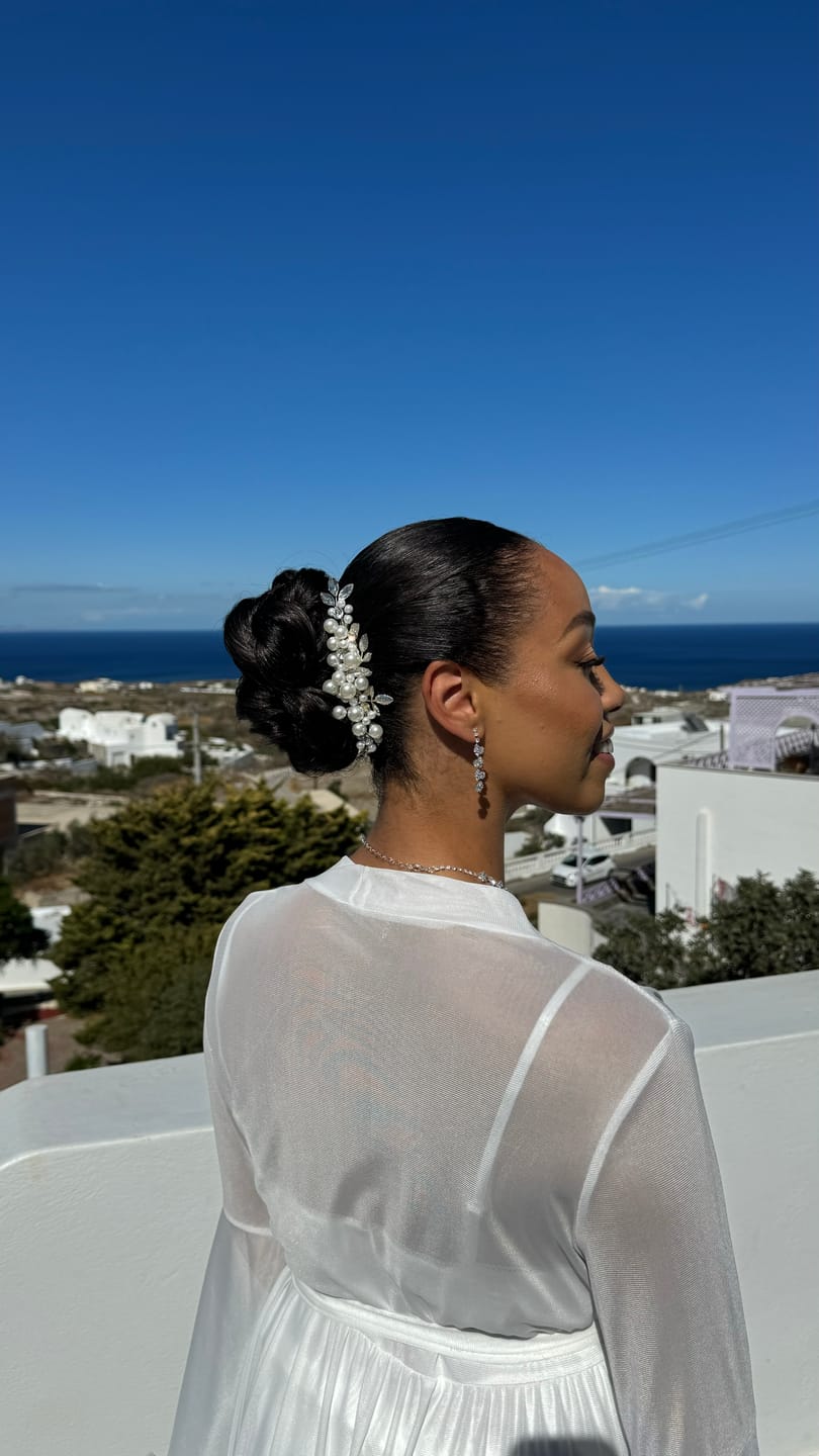 Customer photo review of ATIM PONYTAIL DARK BROWN