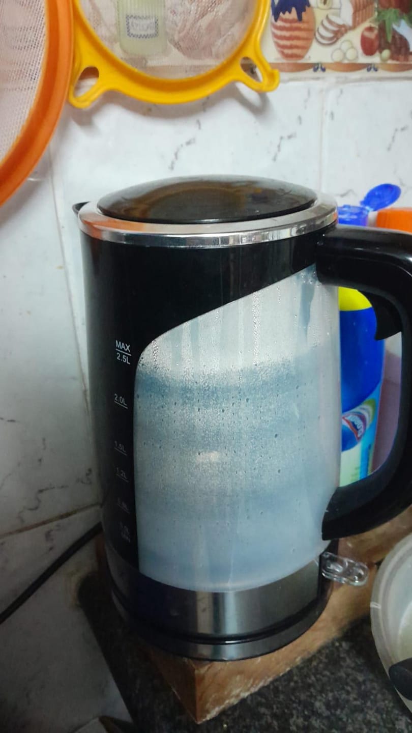 Customer photo review of Hervidor Big Edition 2.5L Kitchen-It