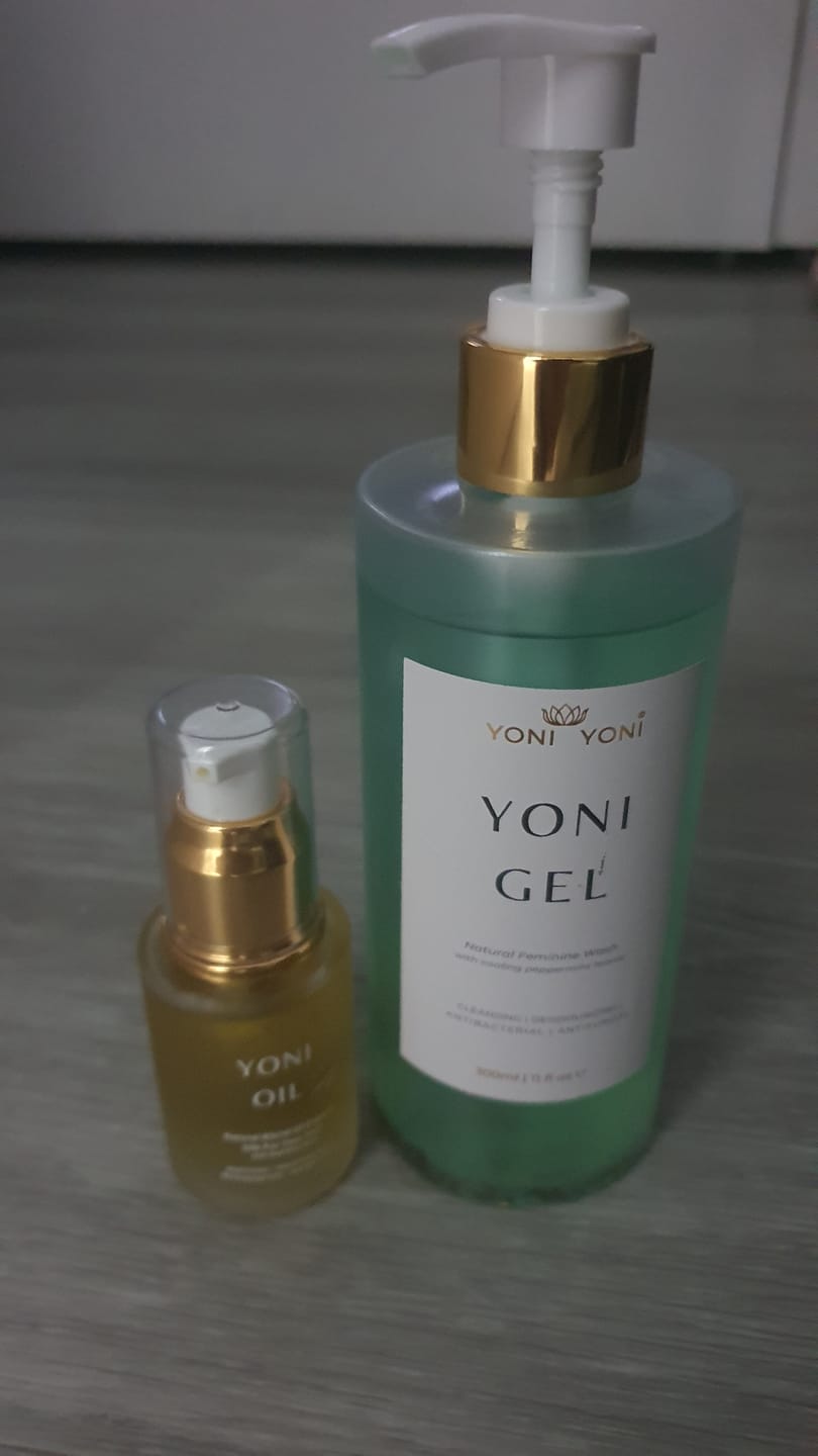 Customer photo review of Yoni Gel - Feminine Wash