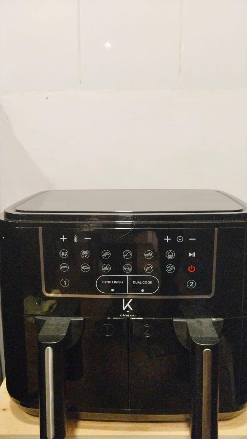 Customer photo review of Freidora de Aire Dual Edition 9L Kitchen-It