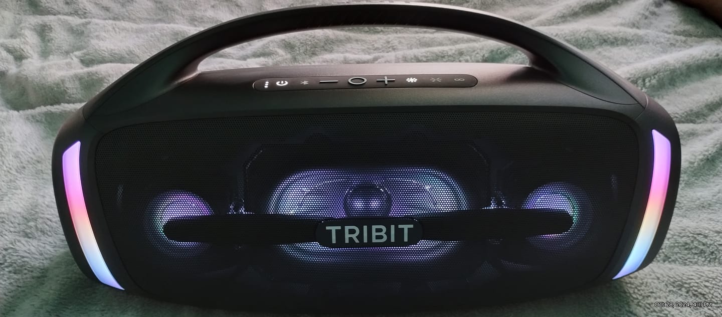 Customer photo review of TRIBIT StormBox Blast 2 Portable Bluetooth Speaker