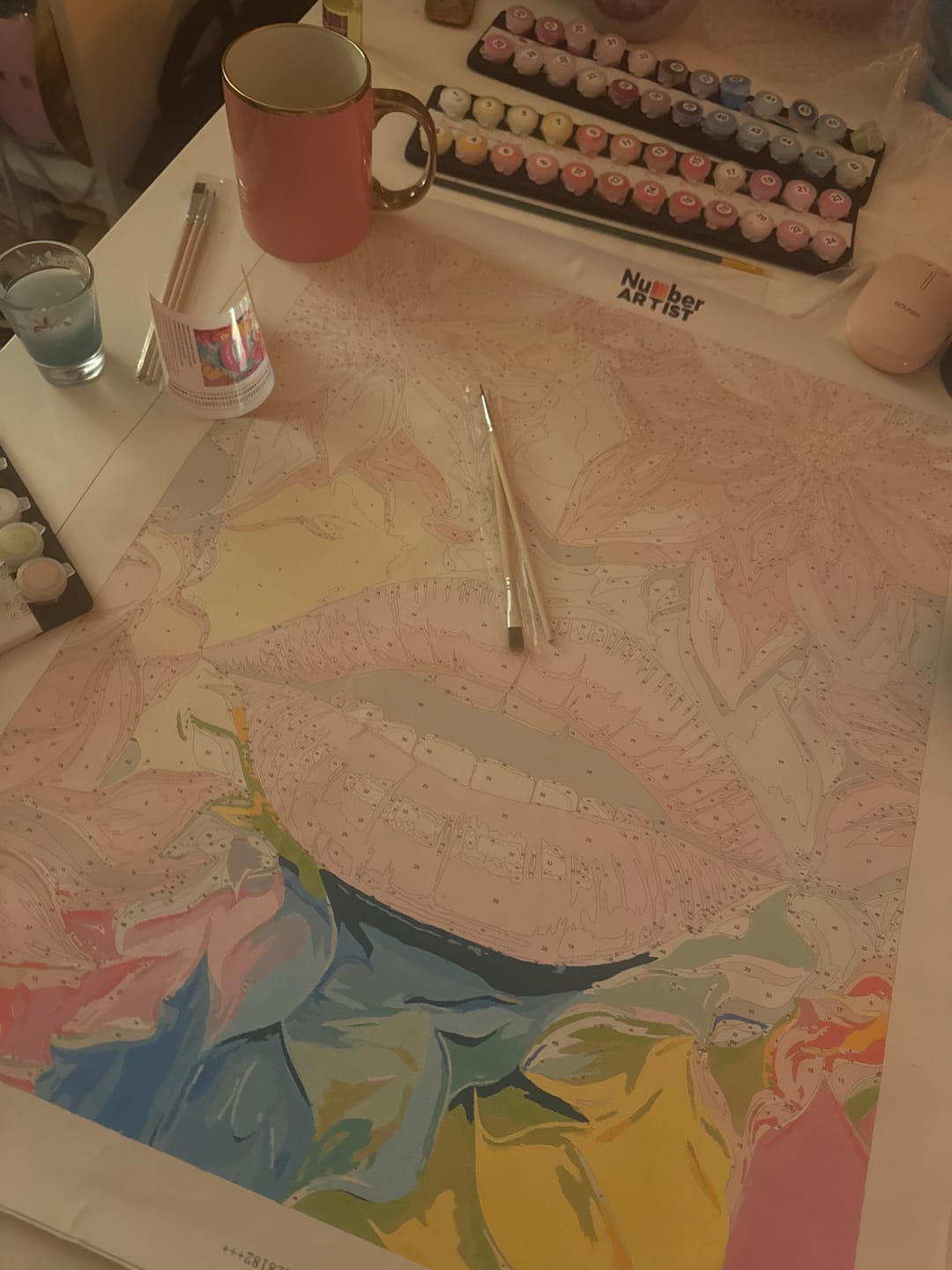 Customer photo review of Pop Art Lips