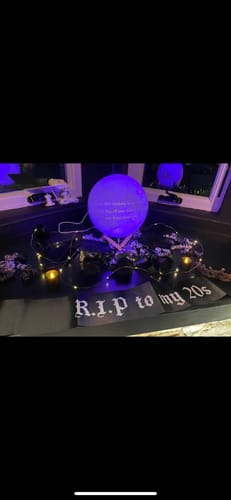 Customer photo review of Custom 3D Family Photo Engraved Moon Lamp