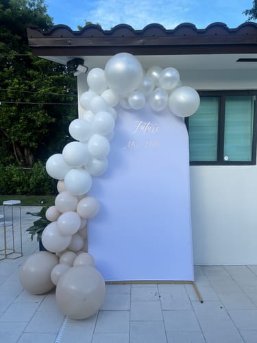 Customer photo review of Custom Balloon Garland Kit