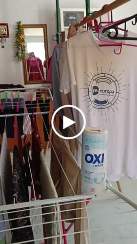 Customer video review of Oxi White - Polvo Blanqueador
