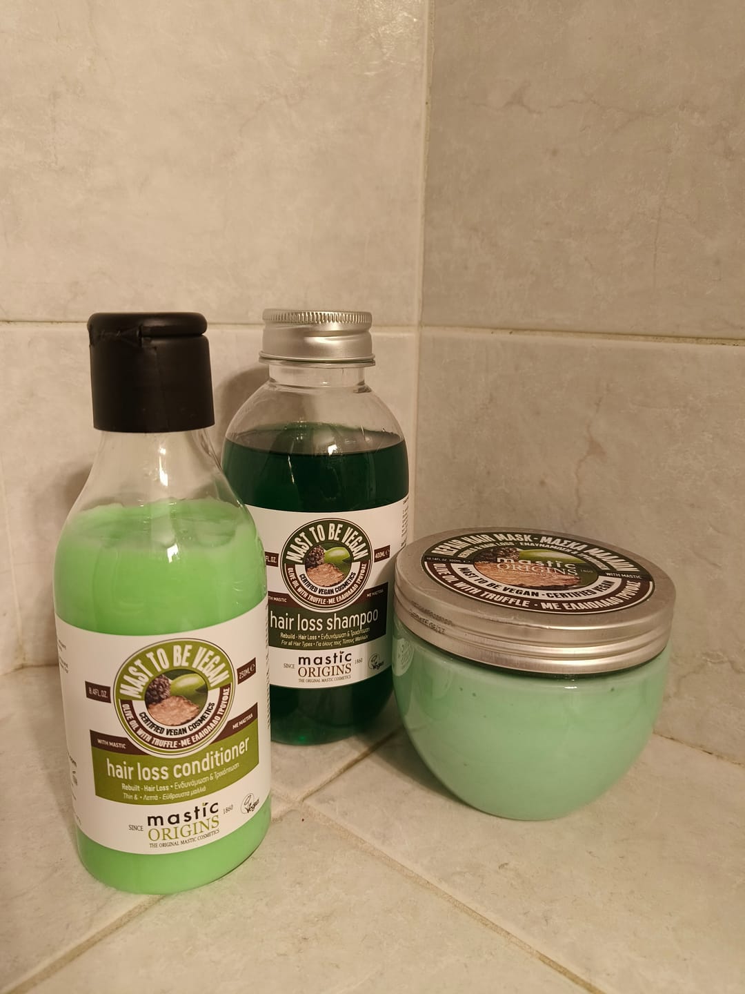 Customer photo review of Hair Loss Shampoo