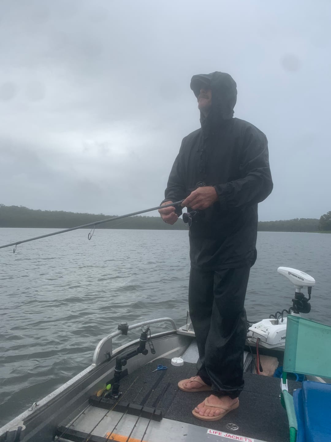 Customer photo review of OCEAN DEFIANCE JACKET 100% WATERPROOF