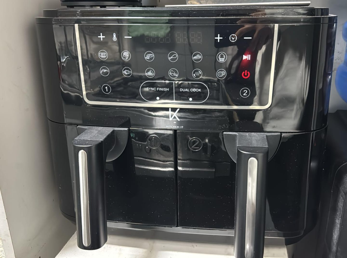 Customer photo review of Freidora de Aire Dual Edition 9L Kitchen-It