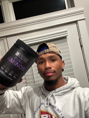 Customer photo review of PURE AMINOS