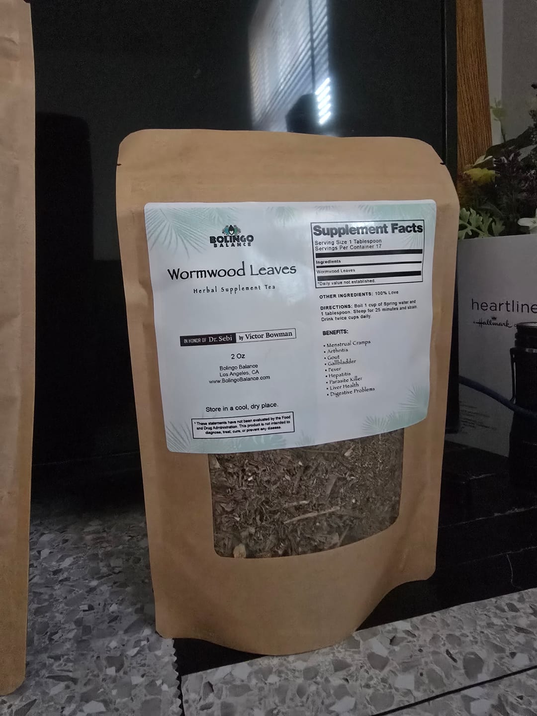 Customer photo review of WORMWOOD LEAVES