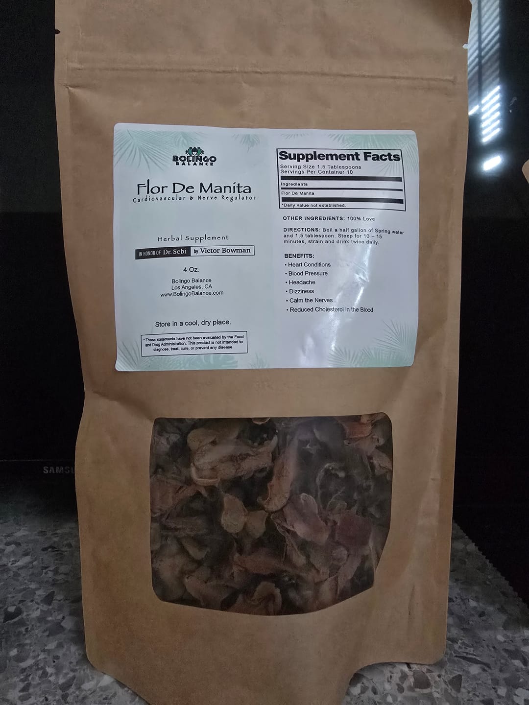Customer photo review of FLOR DE MANITA