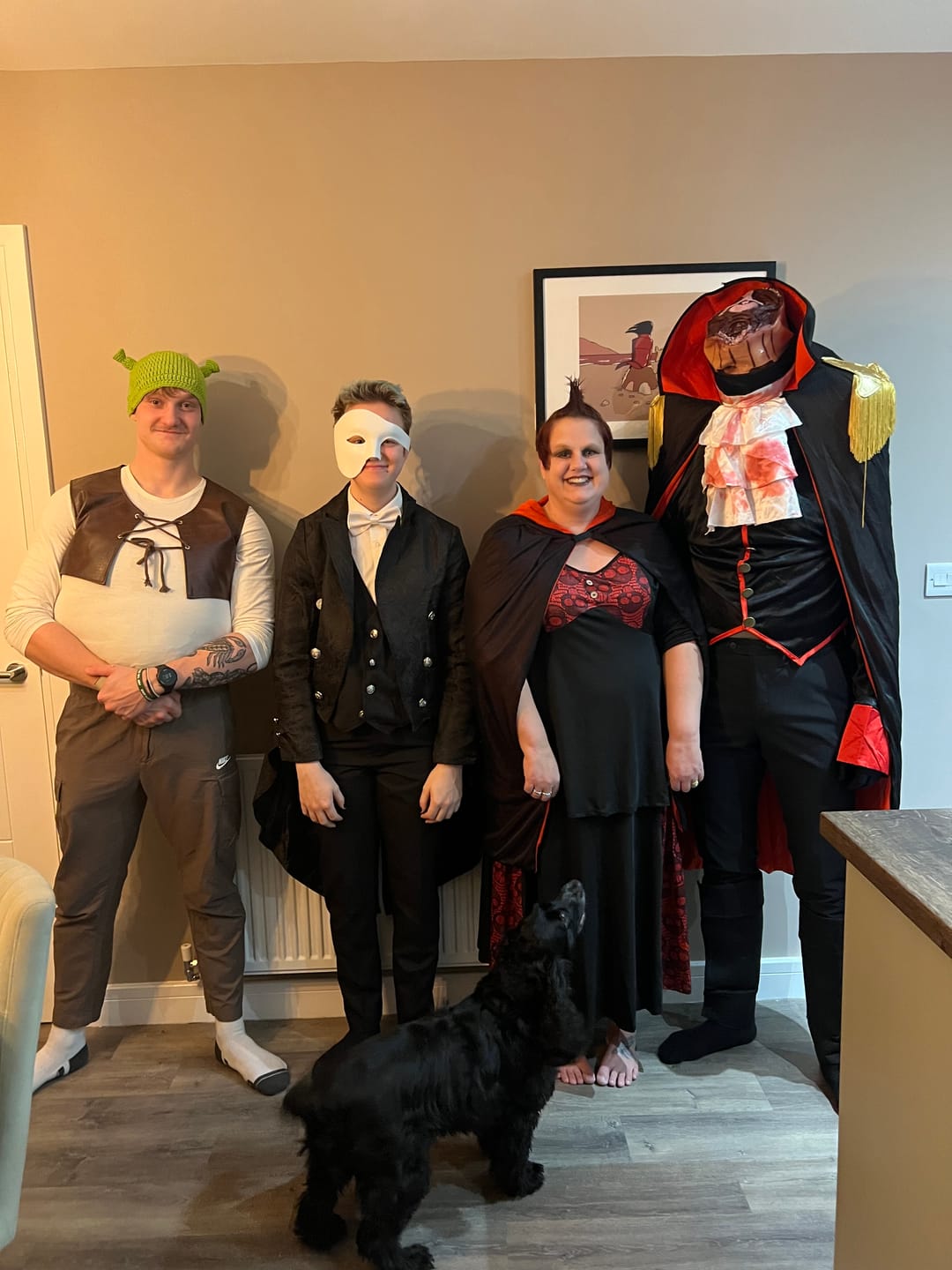 Customer photo review of Replay-able Haunted House Murder Mystery Dinner Party Game for Up to 20 Adults - Host A Halloween Dinner Party Game Night – Classic Monsters Fancy Dress Dinner PartyV2