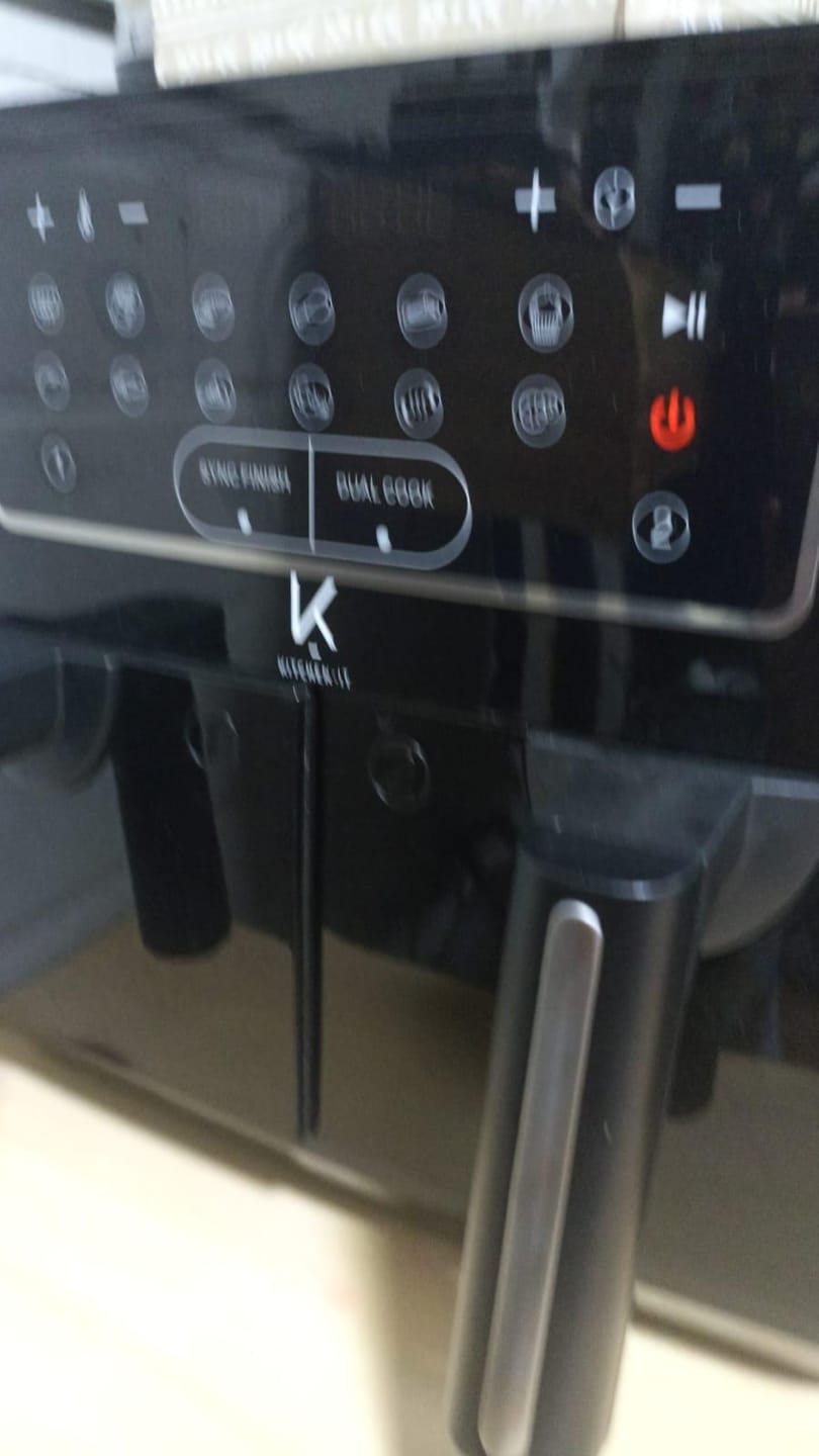 Customer photo review of Freidora de Aire Dual Edition 9L Kitchen-It