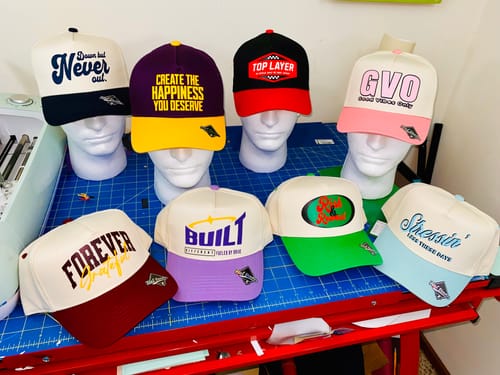 Customer photo review of K-Frame 5 Panel Baseball Hat