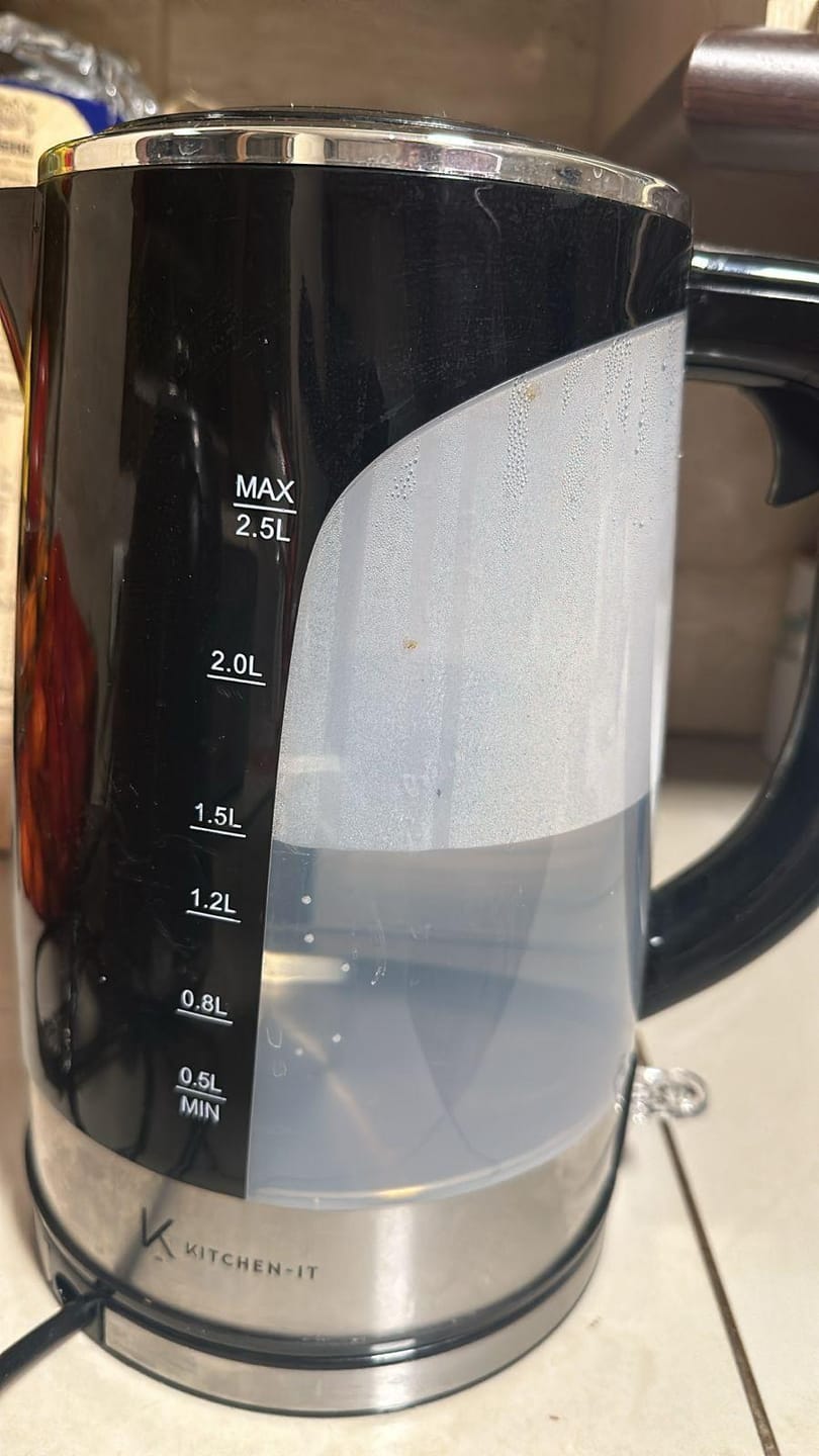 Customer photo review of Hervidor Big Edition 2.5L Kitchen-It