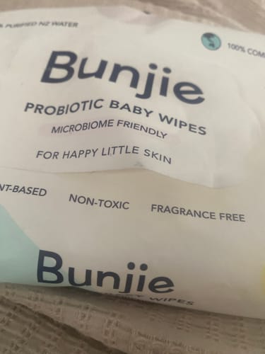 Customer photo review of Probiotic Baby Wipes