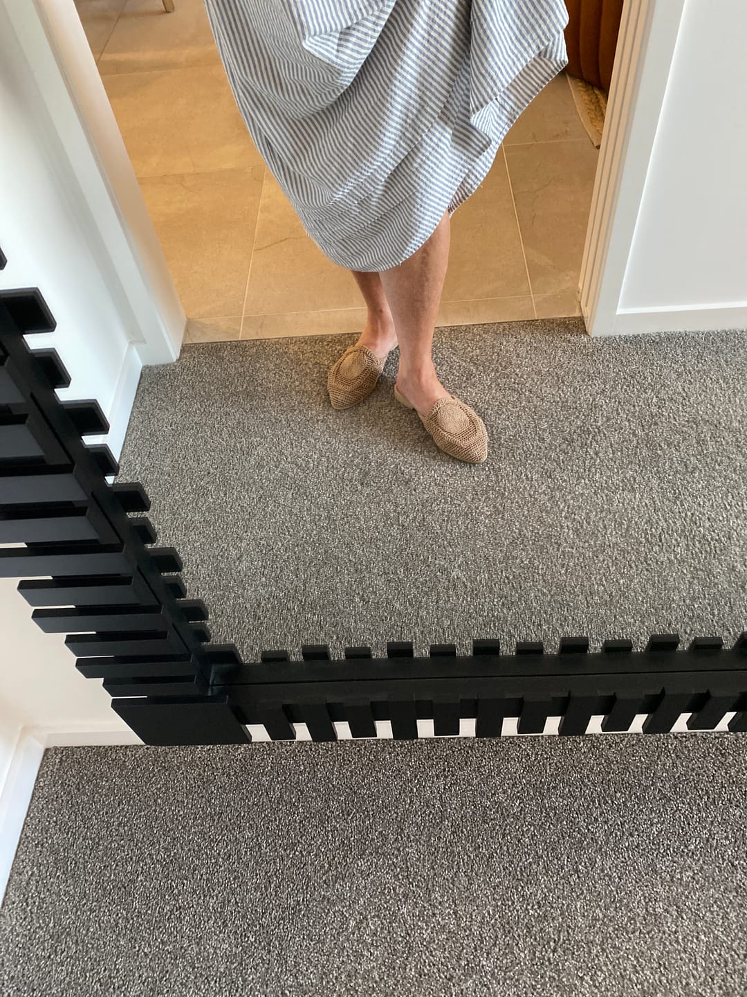 Customer photo review of Ani Crochet Mules
