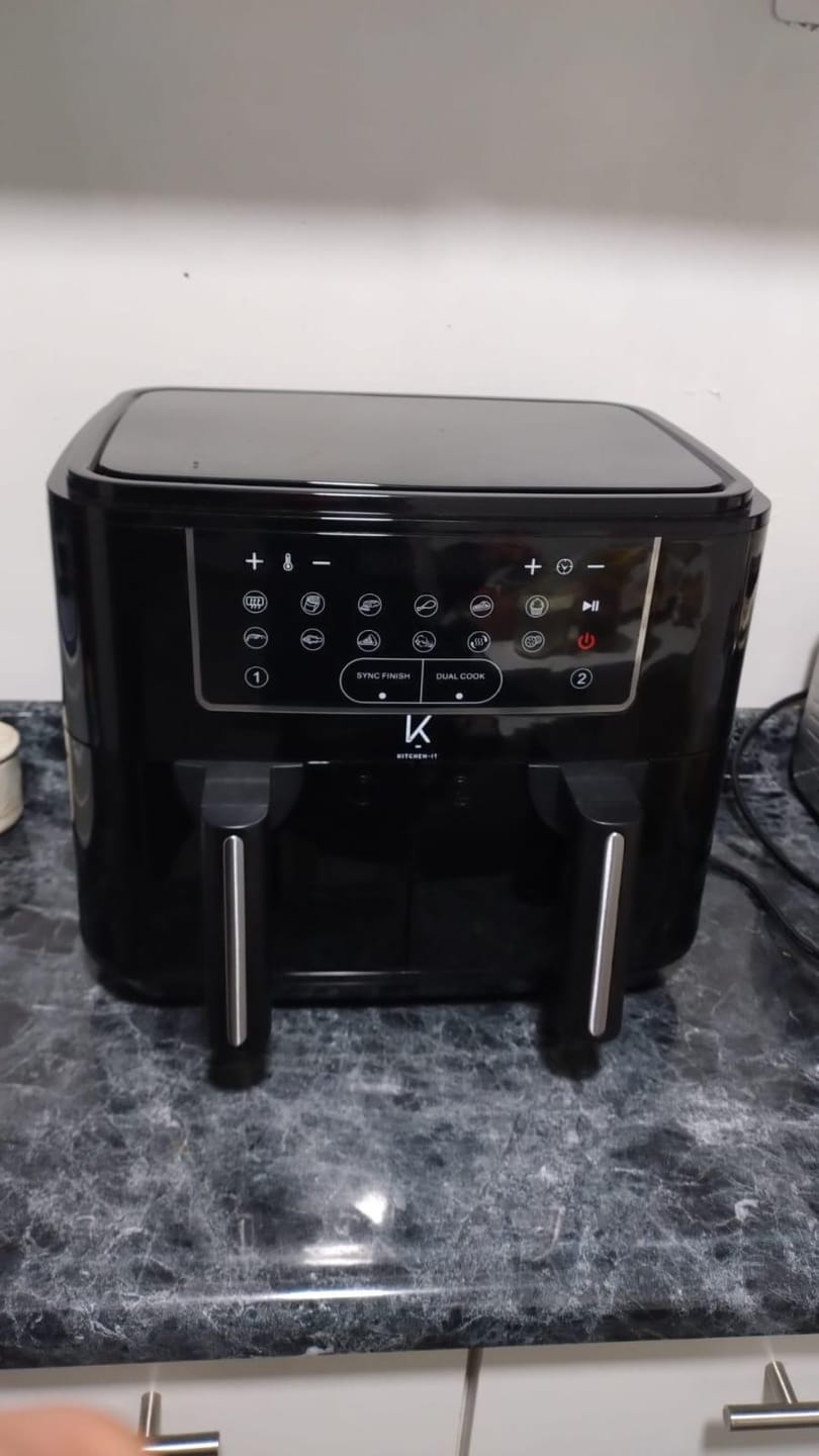 Customer photo review of Freidora de Aire Dual Edition 9L Kitchen-It