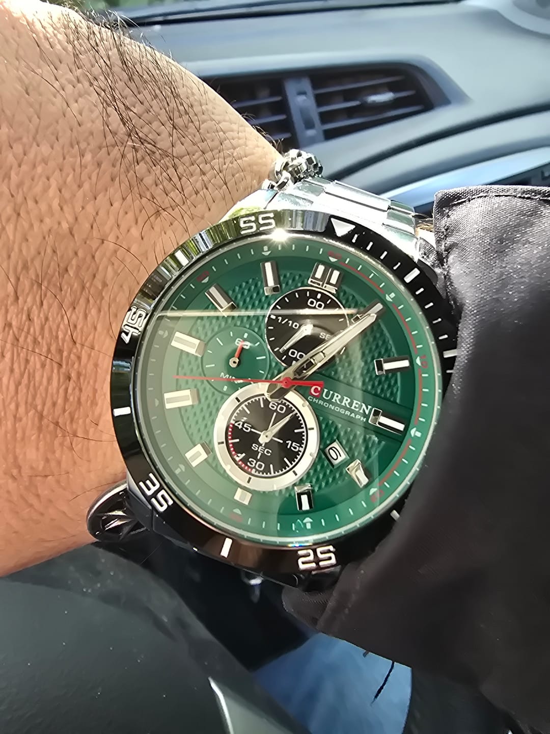 Customer photo review of Curren Berna® orologio uomo acciaio