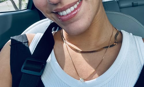 Customer photo review of Hailey Necklace