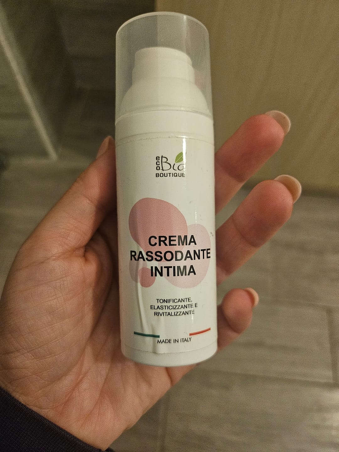 Customer photo review of Crema Rassodante Intima