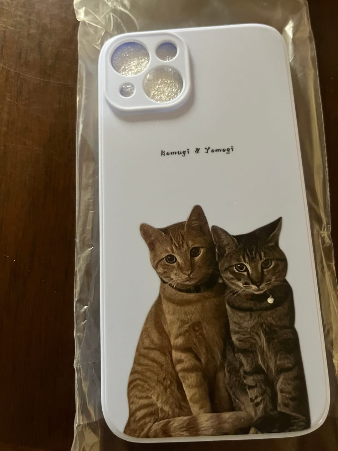 Customer photo review of ペットの写真で作るオリジナルユアフォトスマホケース02（iPhone,Android）