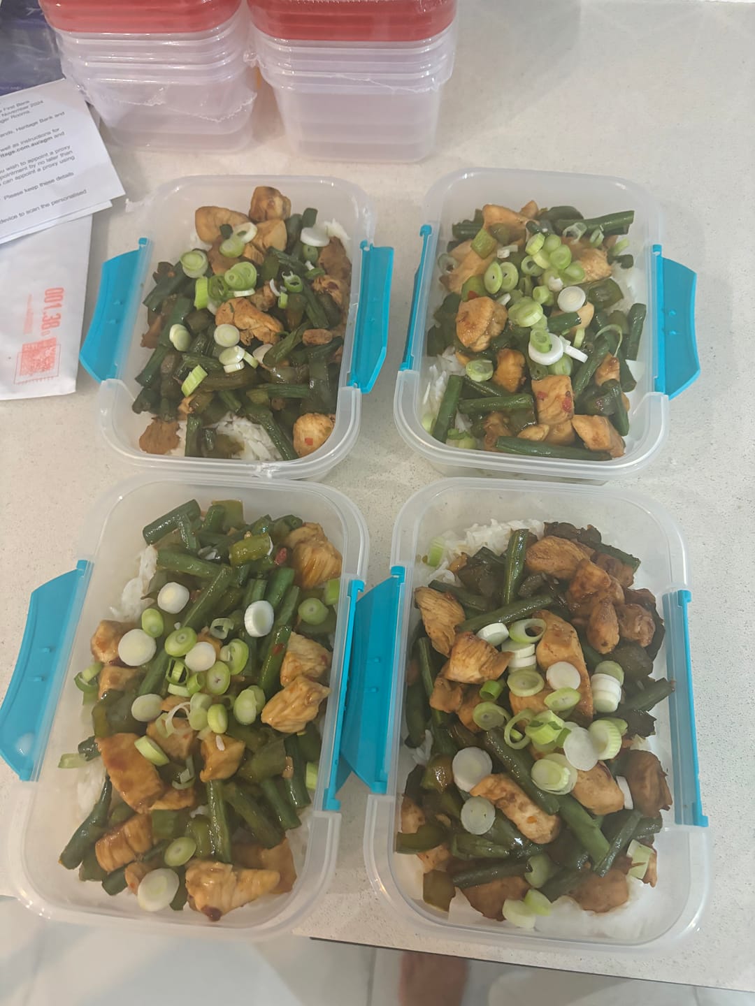 Customer photo review of QETOE Low Carb Rice Value pack - TWIN PACKS - 2 x Qetoe Low Carb Rice 160g