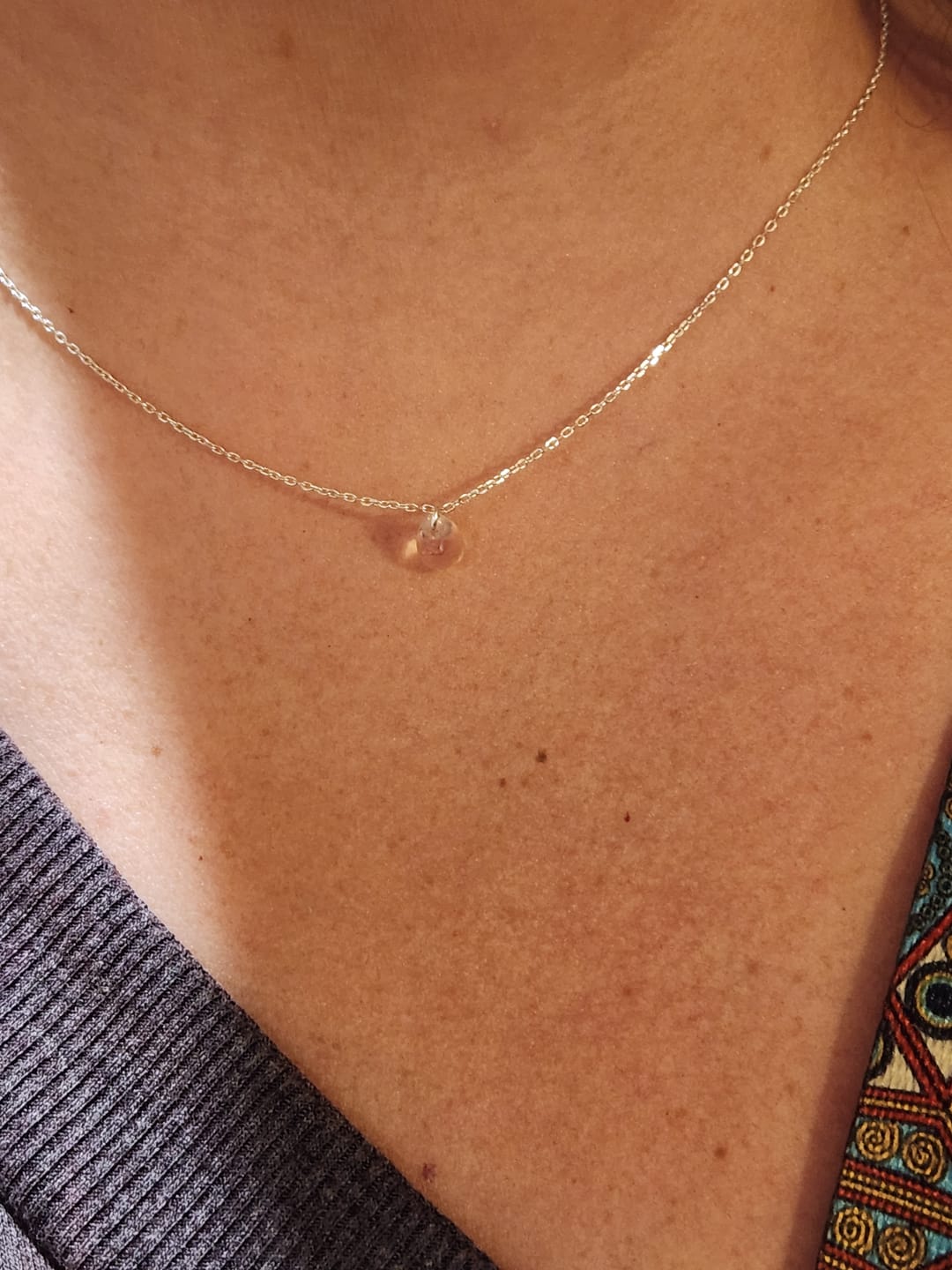 Customer photo review of blessings necklace