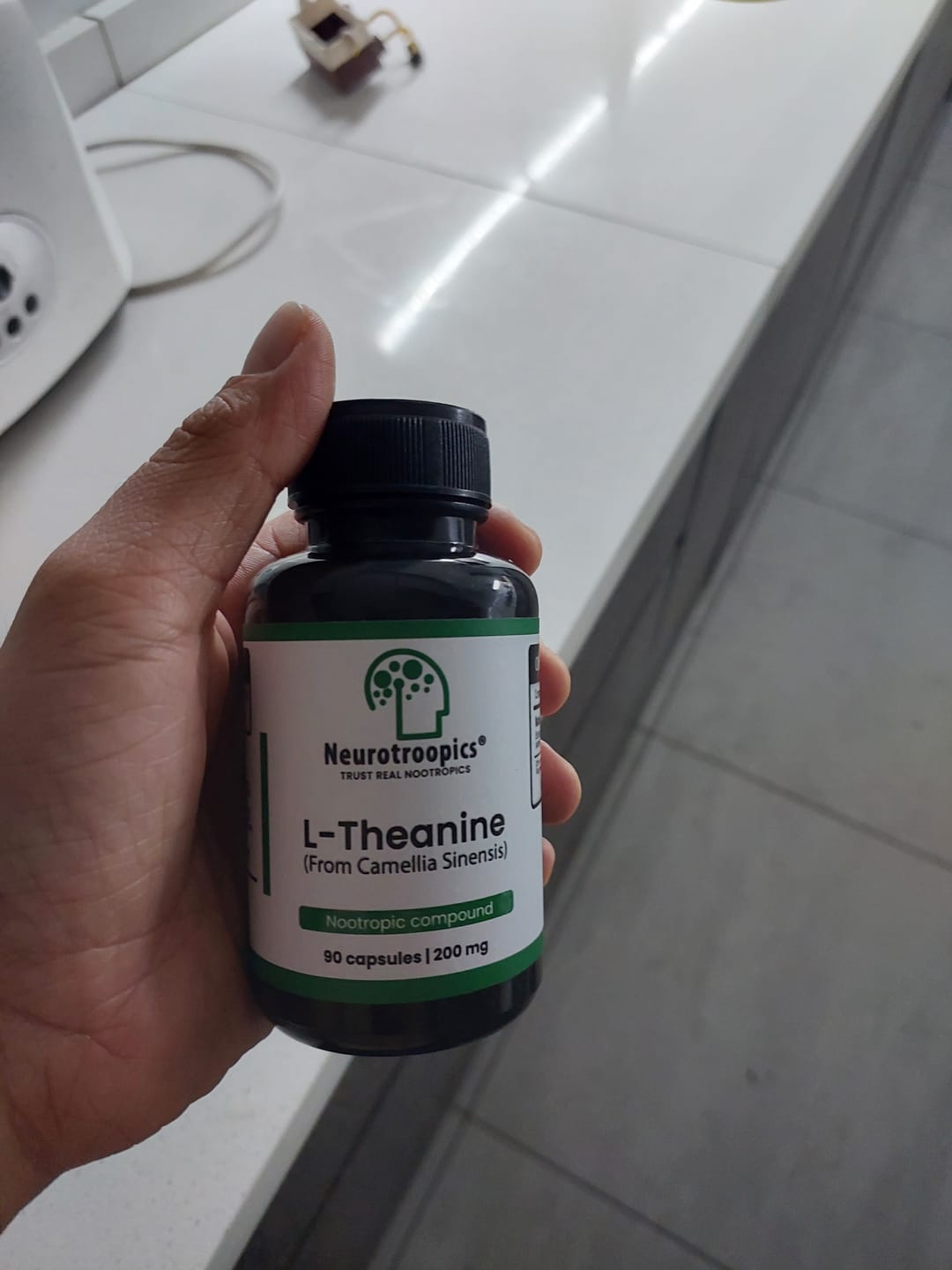 Customer photo review of L-theanine
