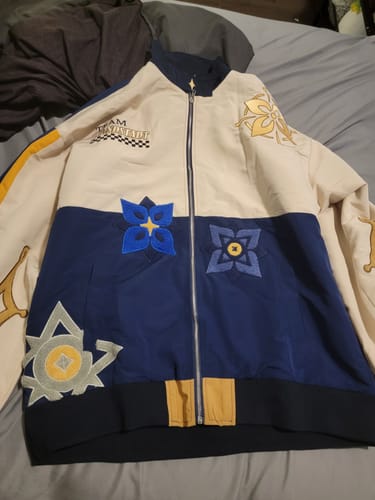 Customer photo review of Genshin Racing Jacket Preorder