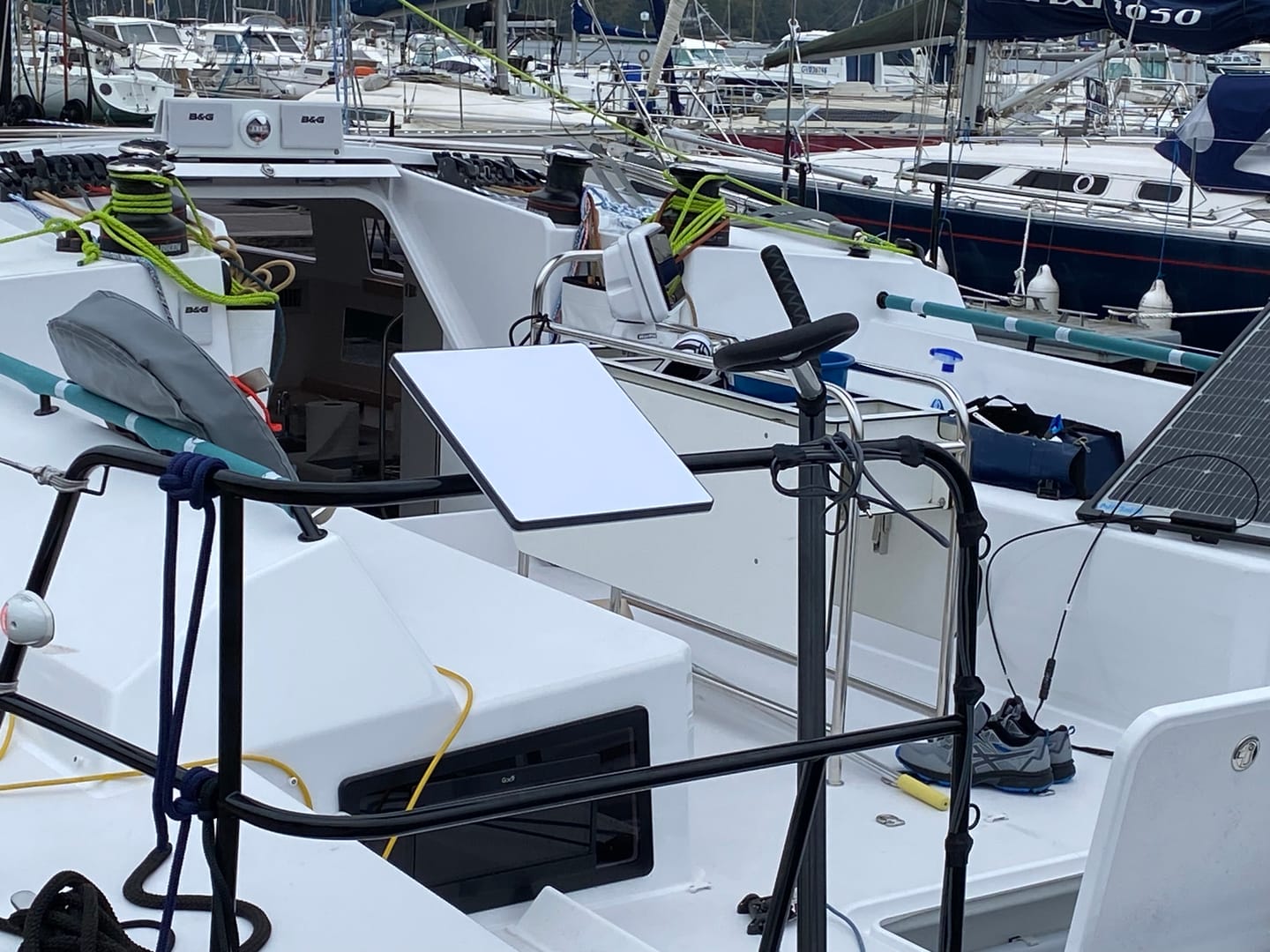 Customer photo review of Starlink Mini Rail Mount