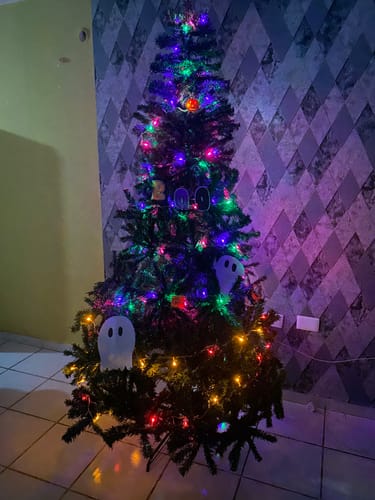 Customer photo review of Arbol Pino Navidad 2.20m Artificial Verde Jardimex 974 Rama