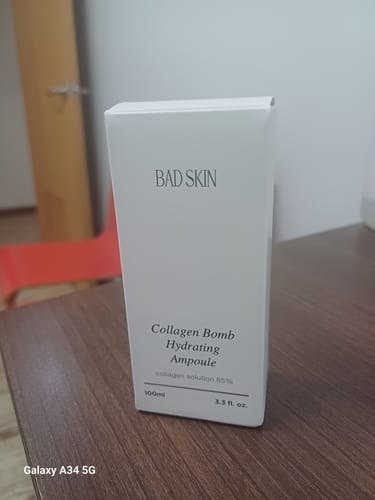 Customer photo review of Bad Skin™ Korean Collagen Bomb Hydrating Ampoule