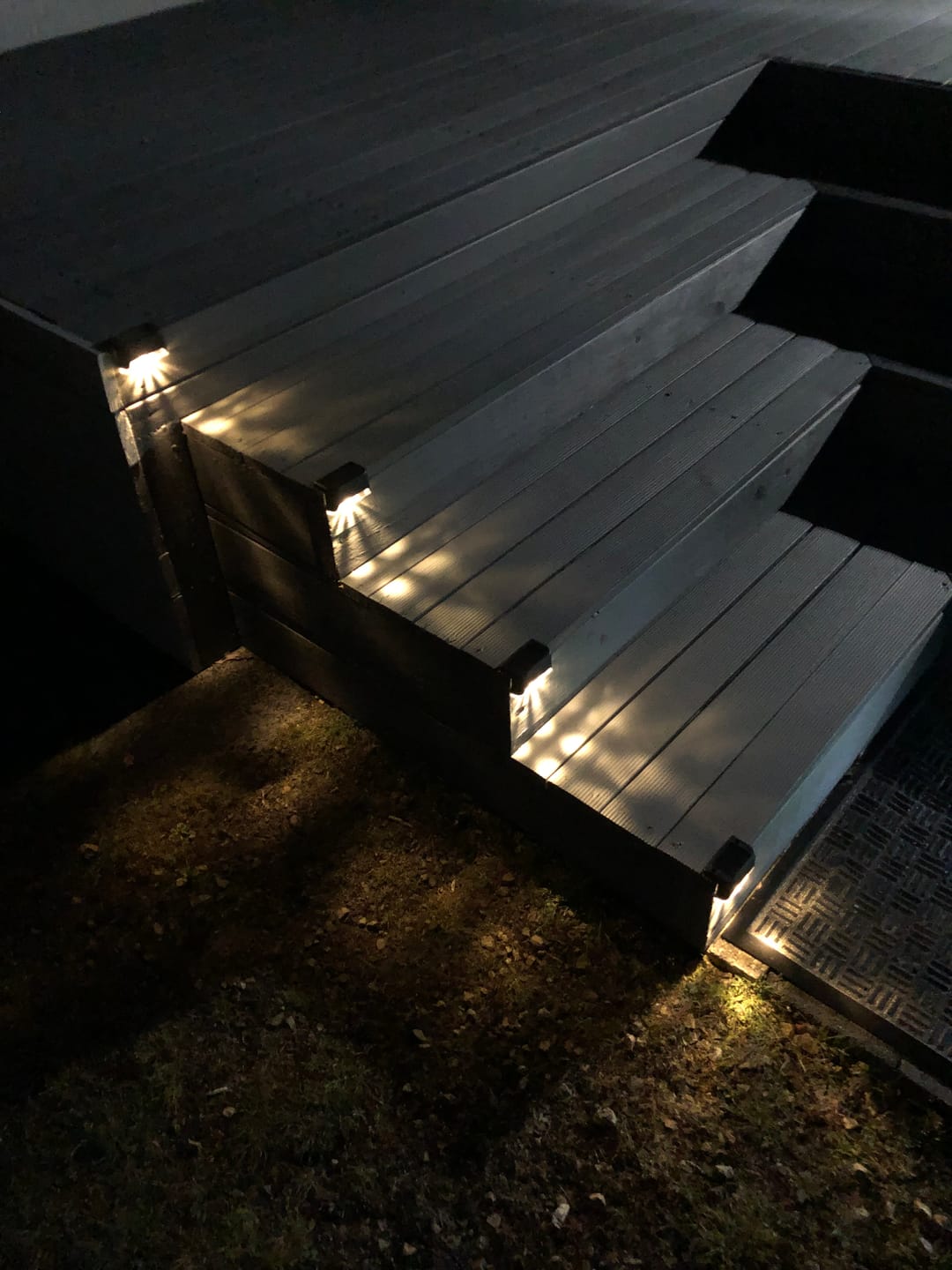 Customer photo review of SolaGarden™ Deck Lights
