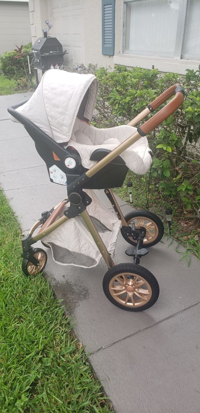 Customer photo review of Premium 3-in-1 Baby Stroller