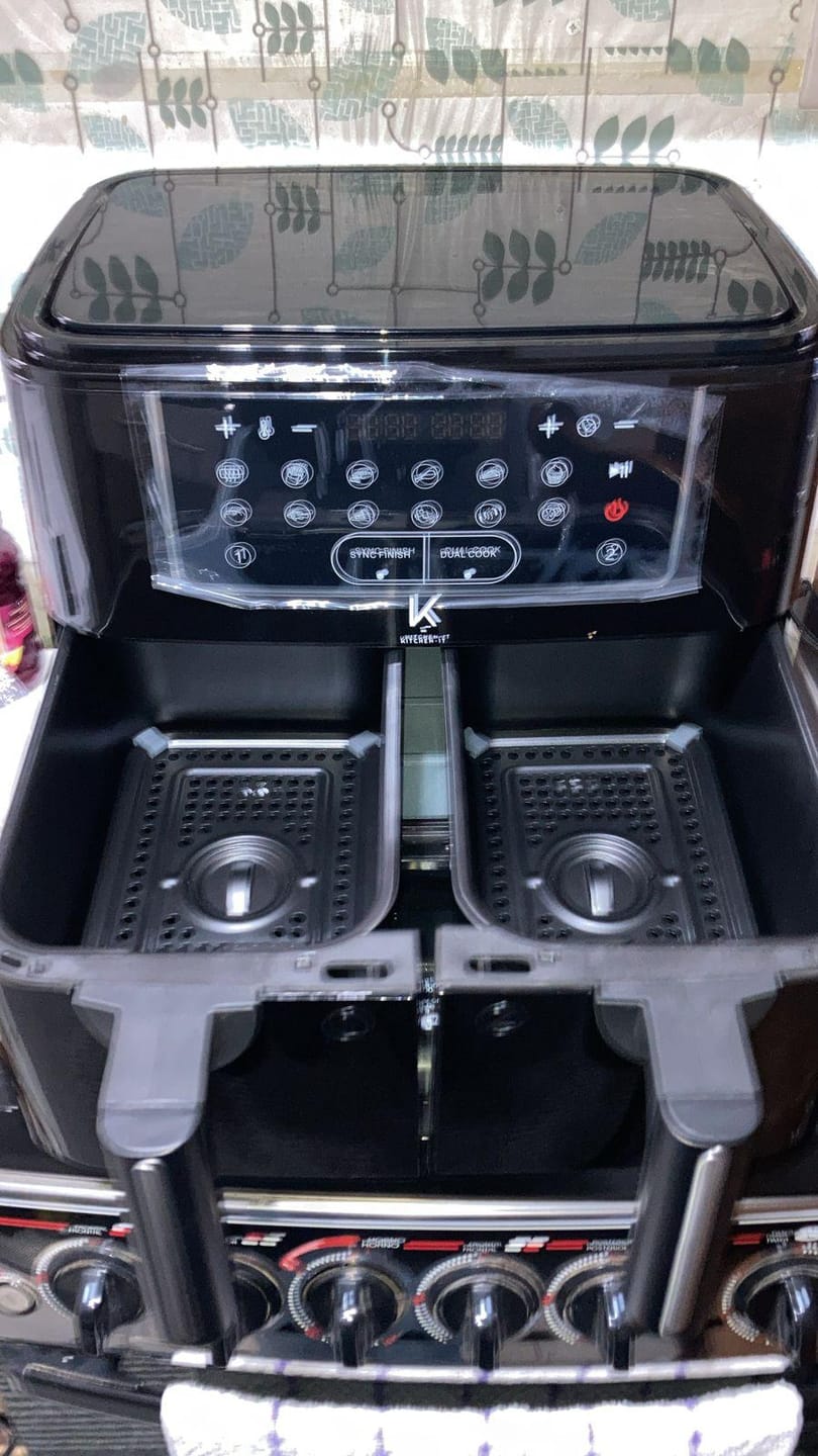 Customer photo review of Freidora de Aire Dual Edition 9L Kitchen-It
