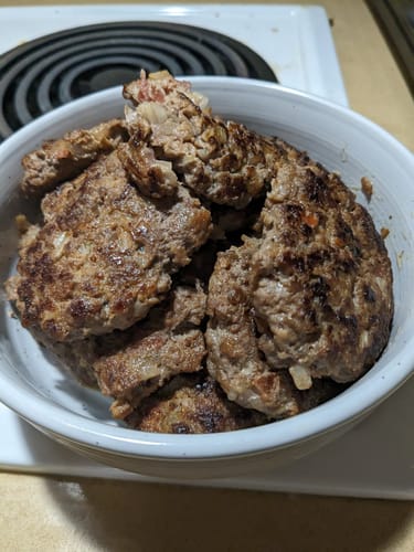 Customer photo review of Halal Chicken Ground Meat