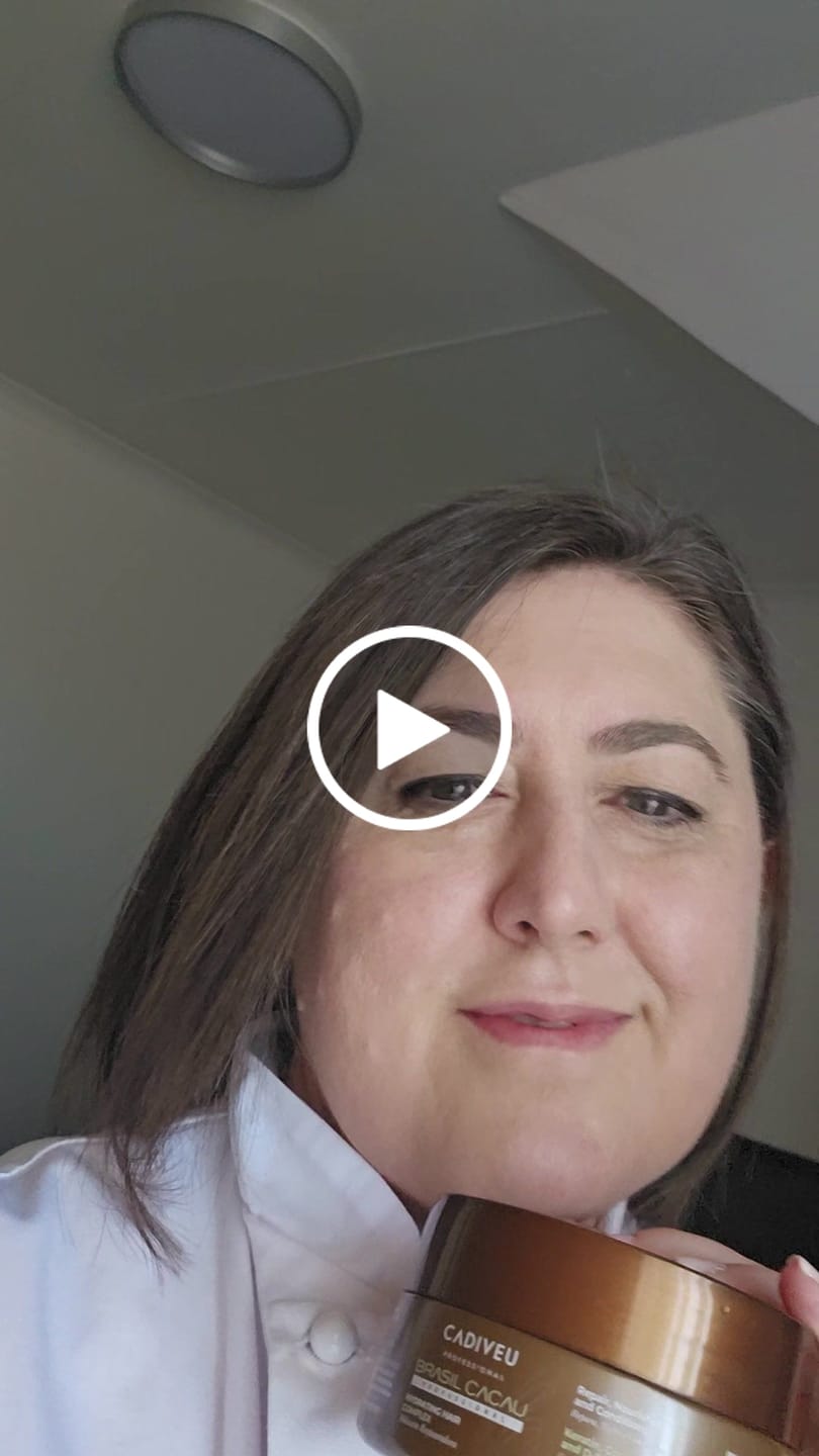 Customer video review of Brasil Cacau Hydrating Hair Complex Mask 200ml