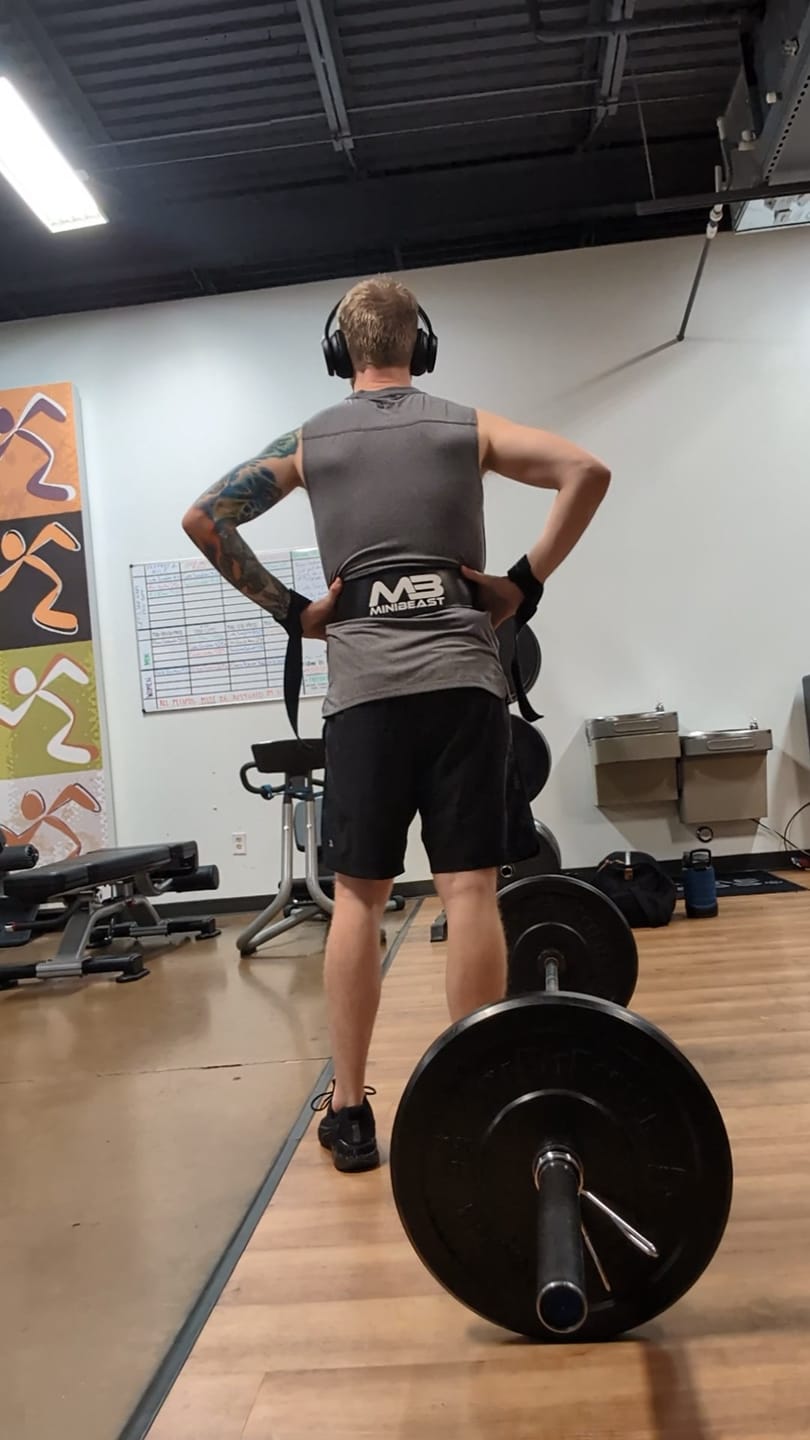 Customer photo review of MB Classic Lifting Belt - 10MM