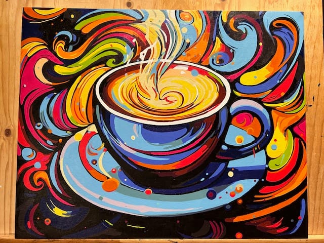 Customer photo review of Pop Art Caffeine