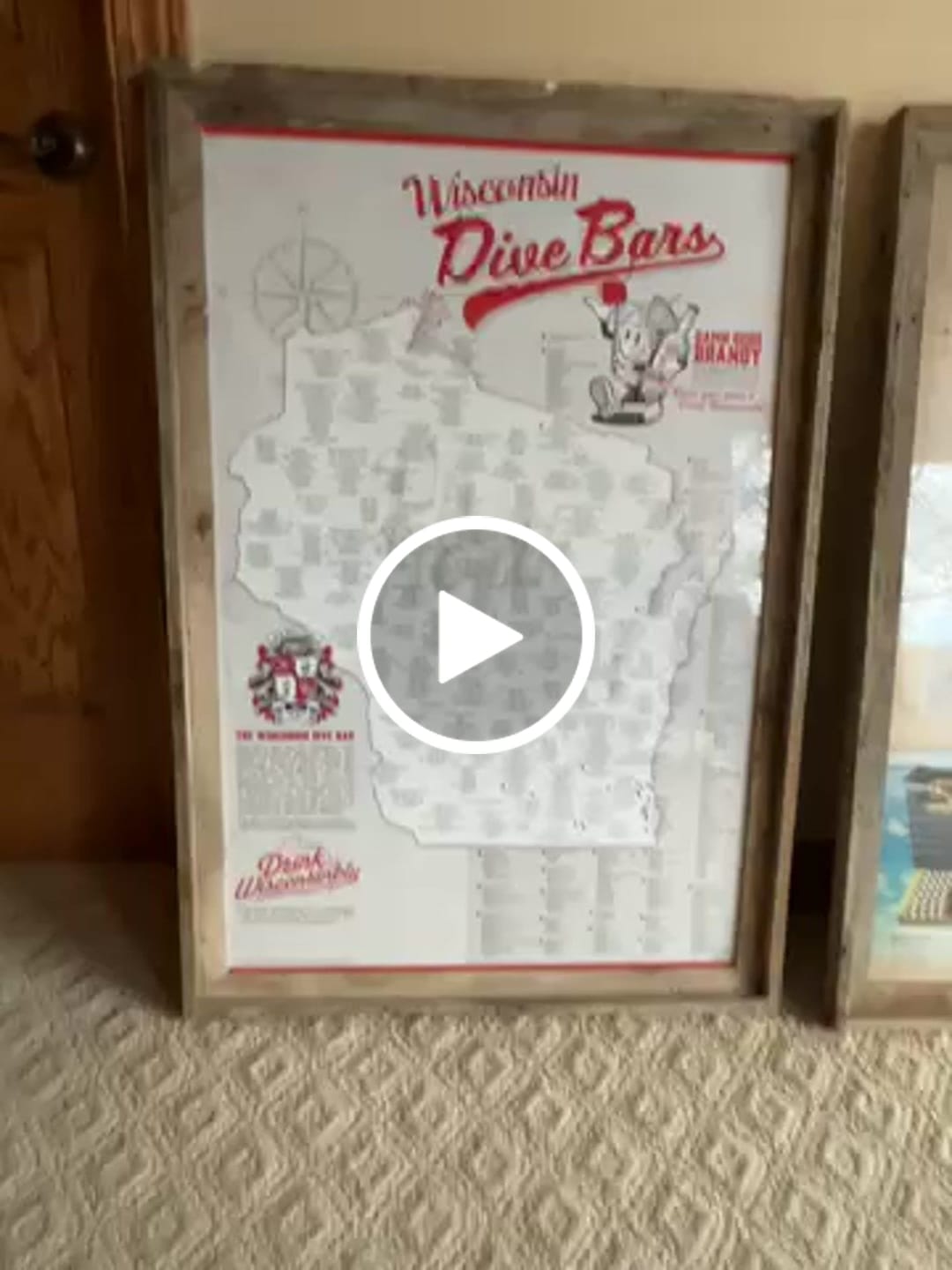 Customer video review of Wisconsin Dive Bars Poster