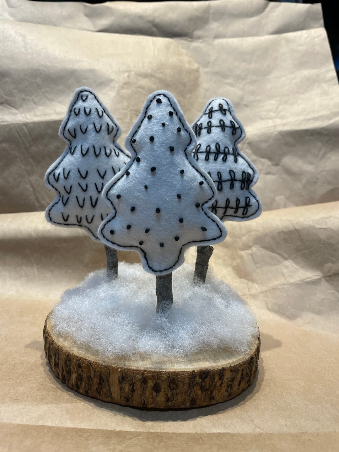 Customer photo review of Premium Wool Blend Craft Felt By Yard