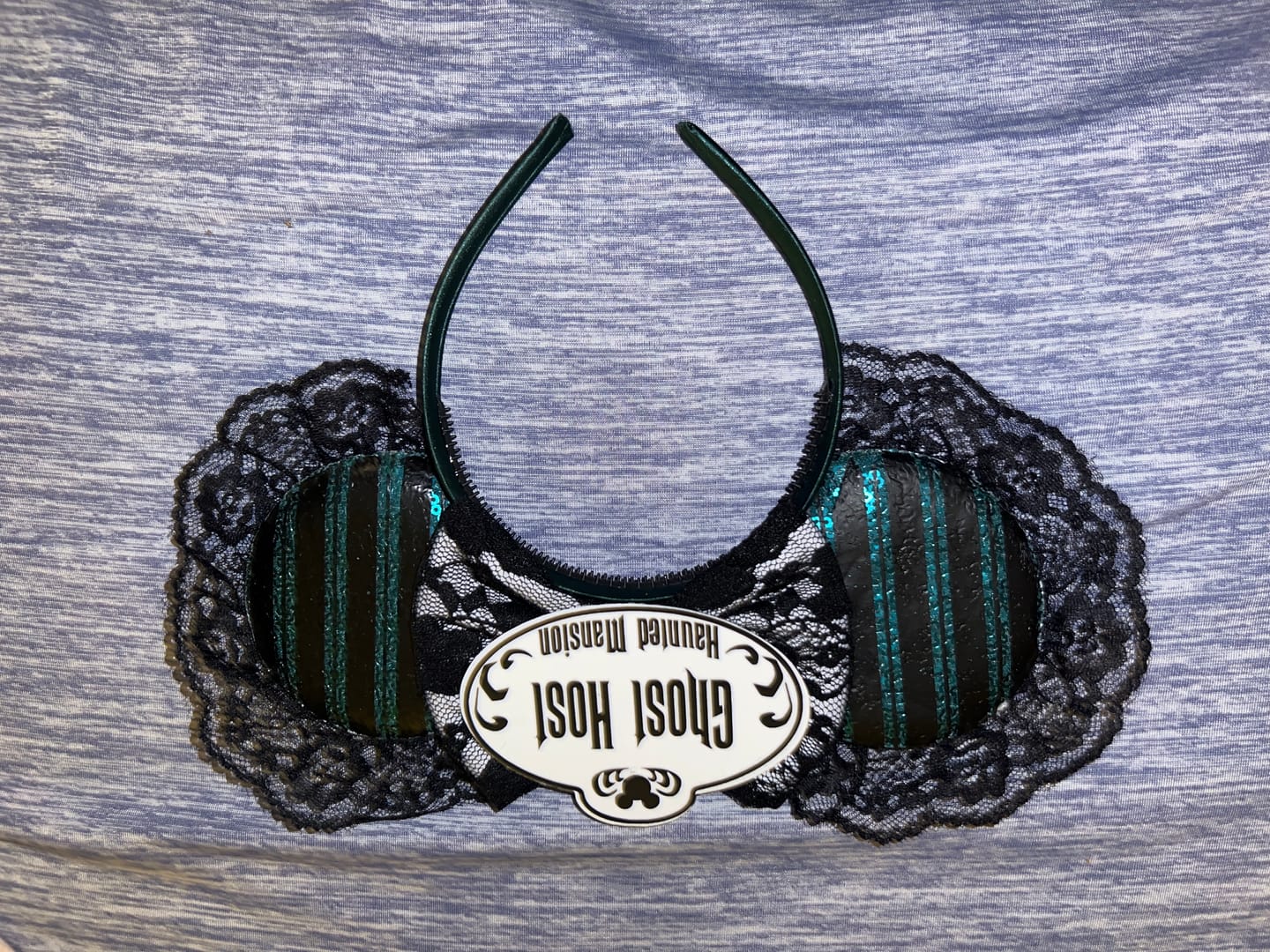 Customer photo review of Ghost Host Mickey Ears