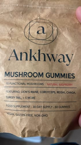 Customer photo review of Mushroom Gummies