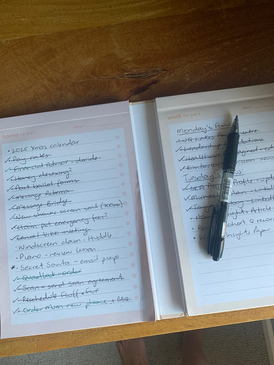 Customer photo review of Home & Work To-Do List