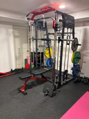 Customer photo review of M4-1.0 Home Gym Package