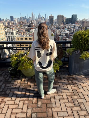 Customer photo review of Feel Good T-Shirt